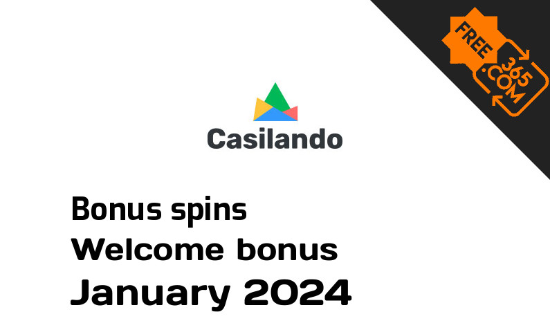 Casilando Casino bonus spins January 2024, 90 bonus spins
