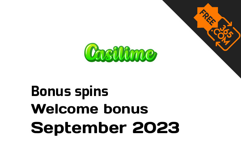 Casilime extra bonus spins September 2023, 50 extra bonus spins