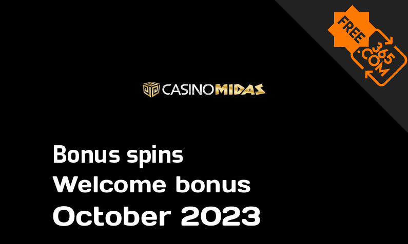 Casino Midas extra bonus spins, 150 bonusspins
