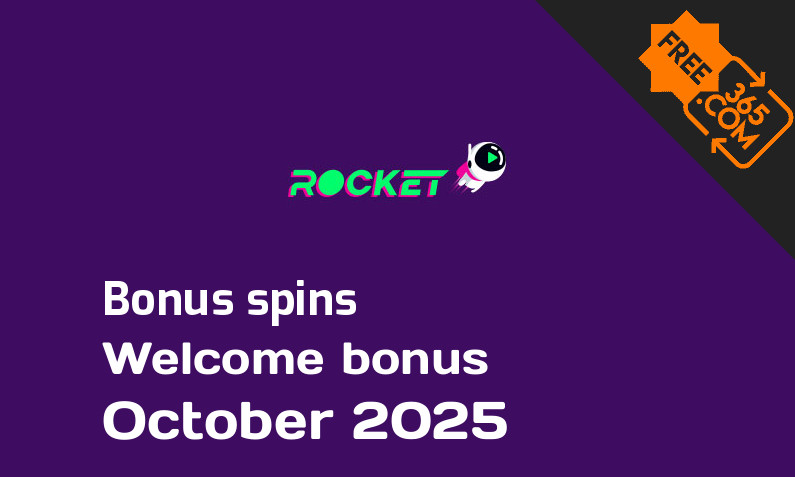 Casino Rocket bonus spins, 50 extra bonus spins