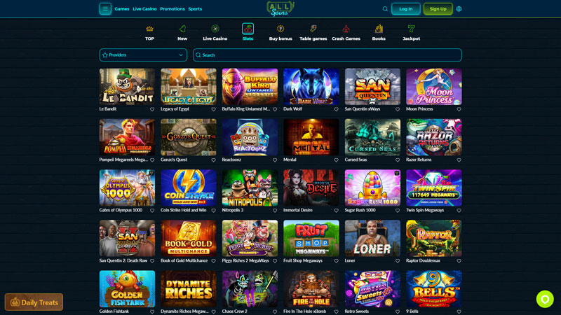 allspins slots screenshot