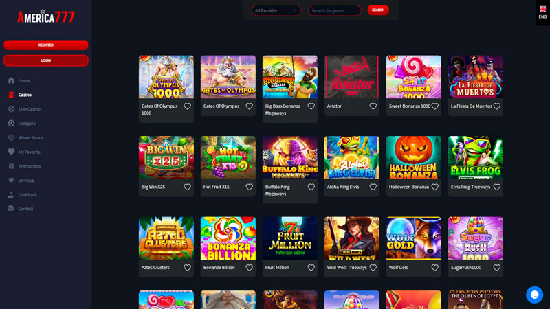 america777 slots screenshot