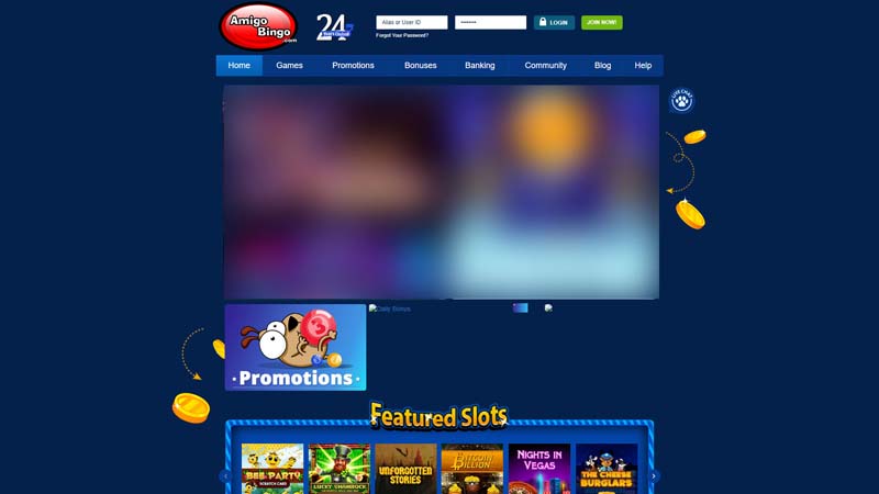 Thumbnail amigo-bingo lobby