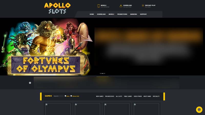 Thumbnail apollo-slots lobby
