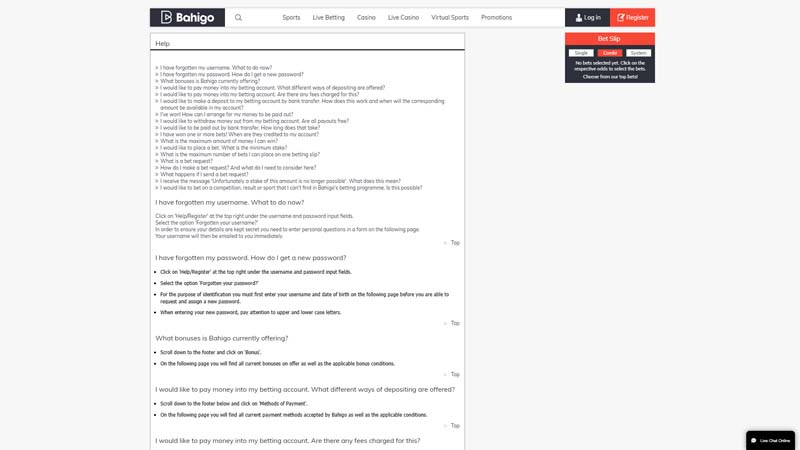 Thumbnail bahigo support