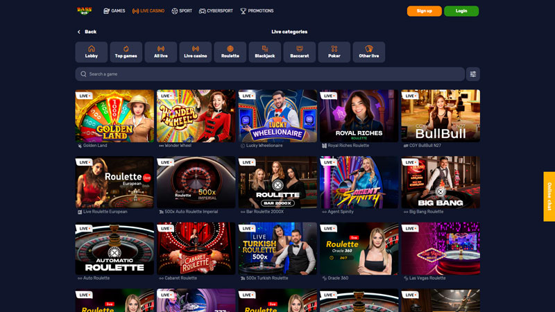 Thumbnail bass-win live