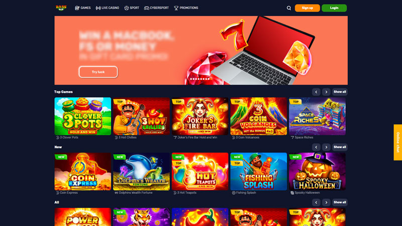 Thumbnail bass-win lobby