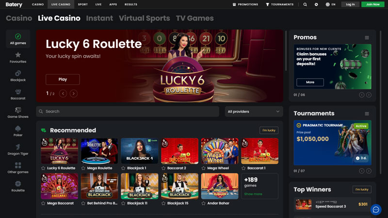 Thumbnail batery live