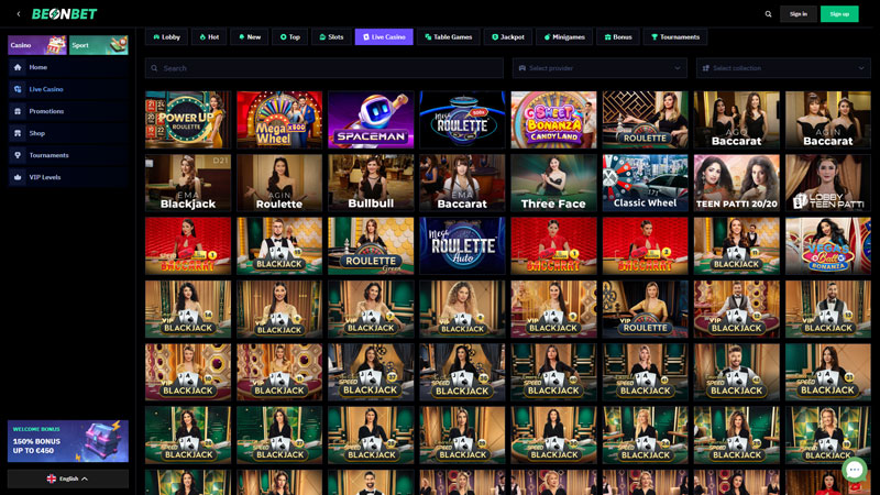 Thumbnail beonbet live