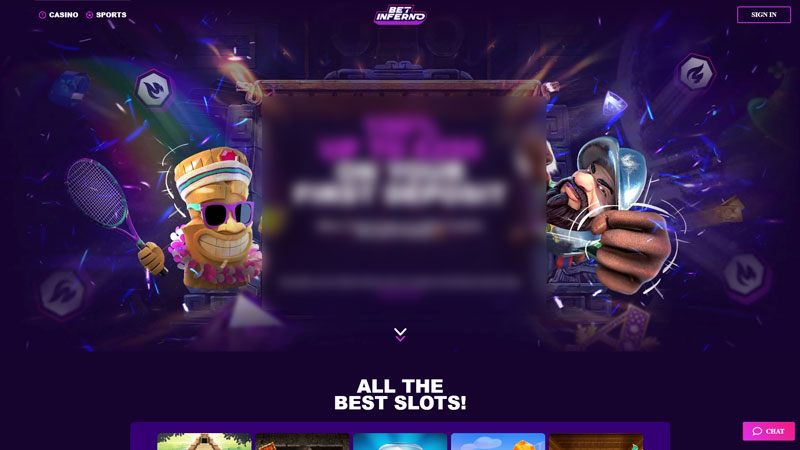 Thumbnail bet-inferno lobby