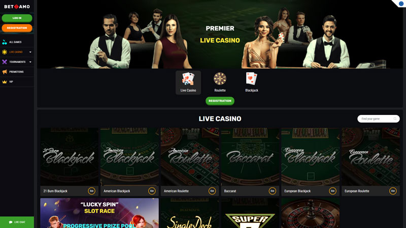 Thumbnail betamo live