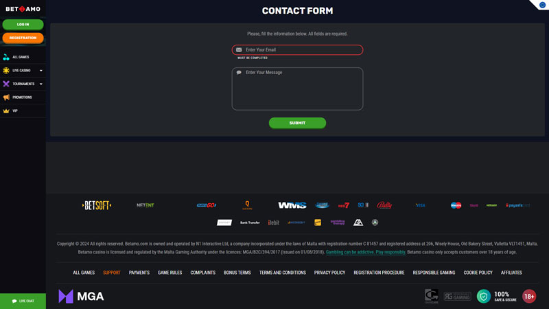 Thumbnail betamo support