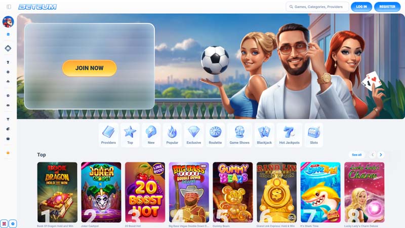 beteum lobby screenshot