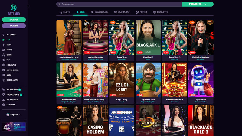 Thumbnail betzard live