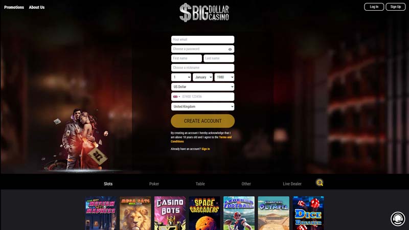 Thumbnail big-dollar-casino lobby