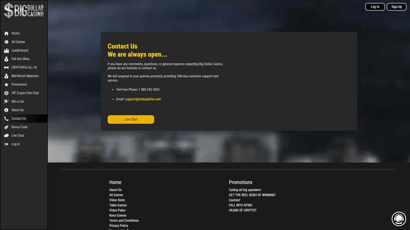 Thumbnail big-dollar-casino support