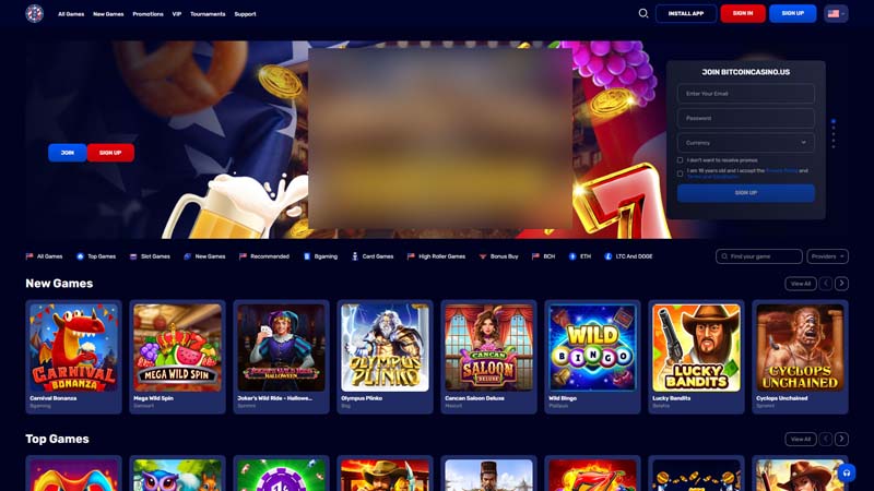 Thumbnail bitcoincasino-us lobby