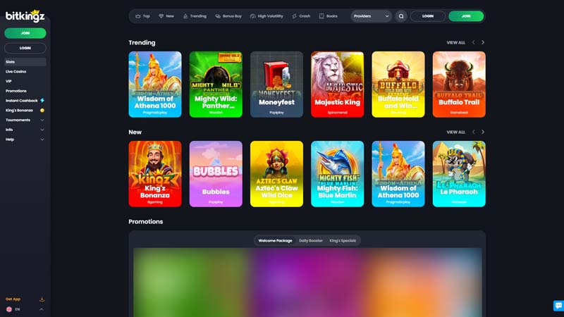 bitkingz slots screenshot