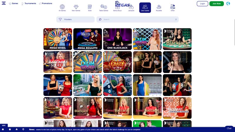 Thumbnail bluvegas live