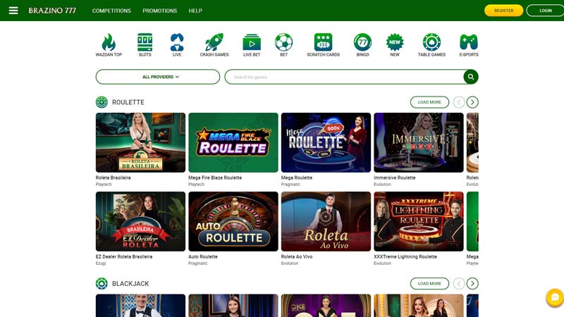 Thumbnail brazino777 live