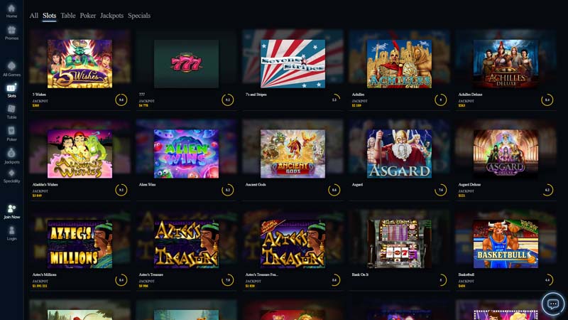 buzzluck-casino slots screenshot