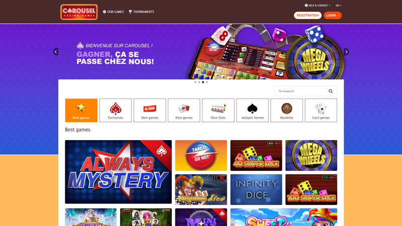 Thumbnail carousel-casino lobby