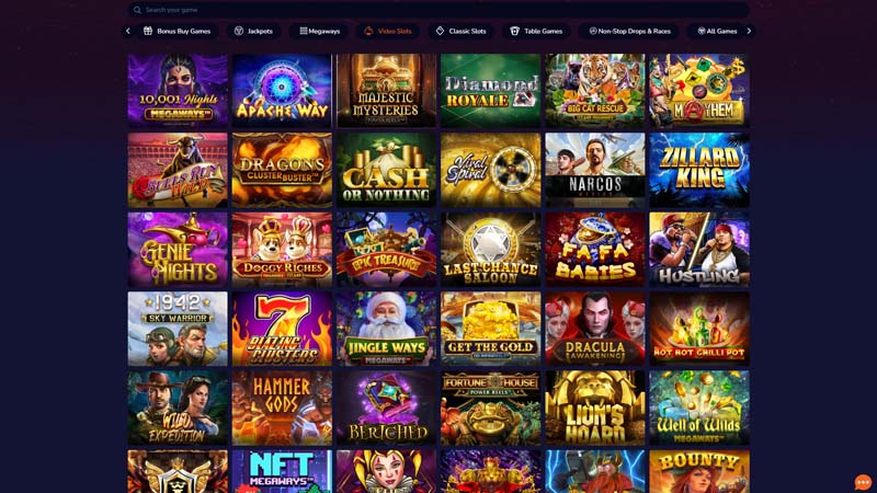 casinomega slots screenshot
