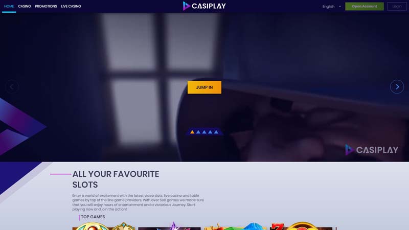 Thumbnail casiplay-casino lobby