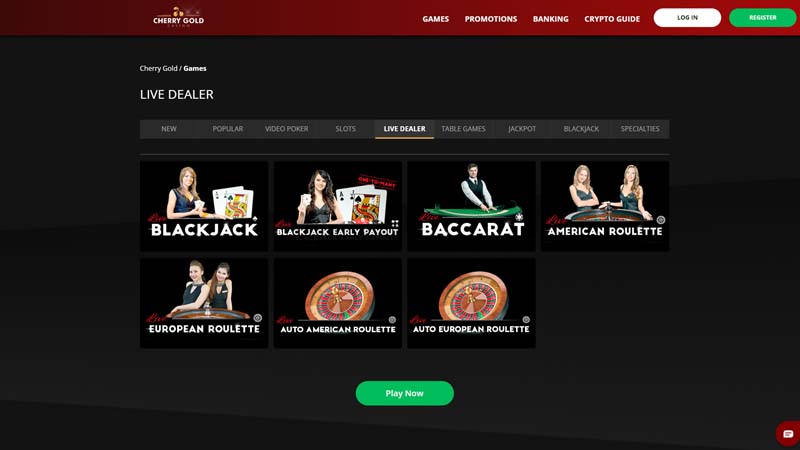 cherry-gold-casino live screenshot