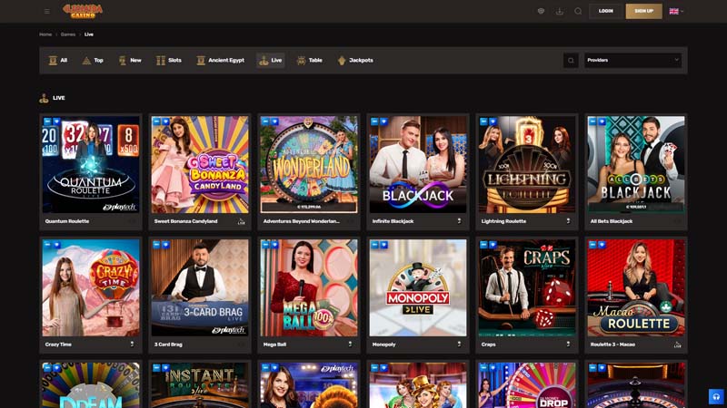cleopatra-casino live screenshot