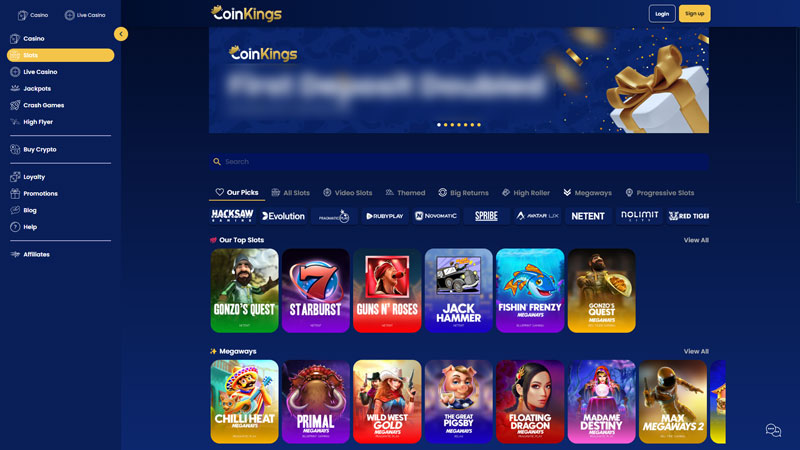 Thumbnail coinkings-io slots