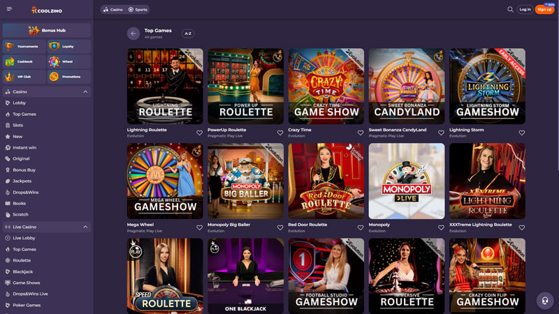 Thumbnail coolzino live