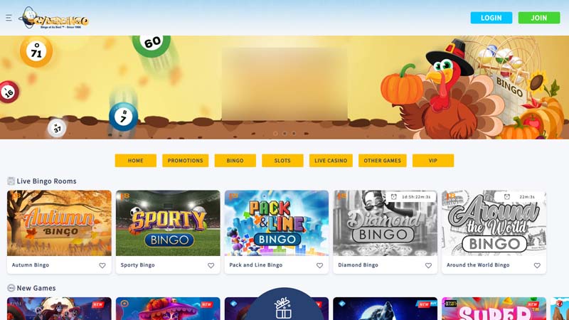 Thumbnail cyberbingo-casino lobby