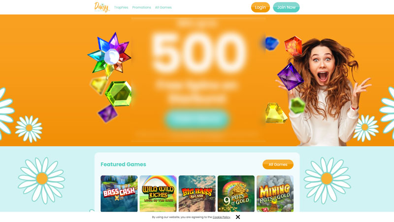 Thumbnail daisy-slots lobby