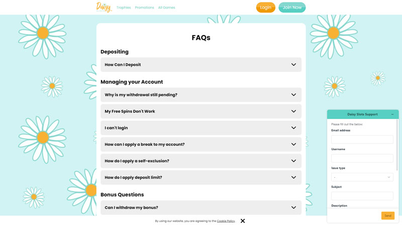 Thumbnail daisy-slots support