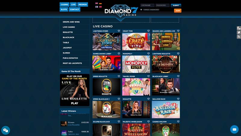 Thumbnail diamond7-casino live