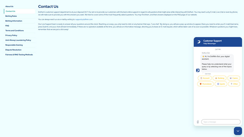 Thumbnail dolfwin support