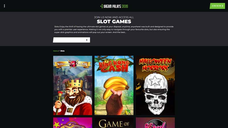 dream-palace-casino slots screenshot