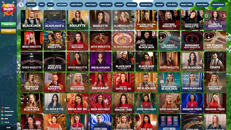 Thumbnail duelz-casino live