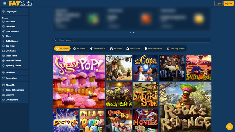 Thumbnail fatbet lobby