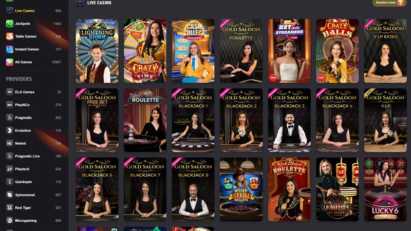 fezbet live screenshot