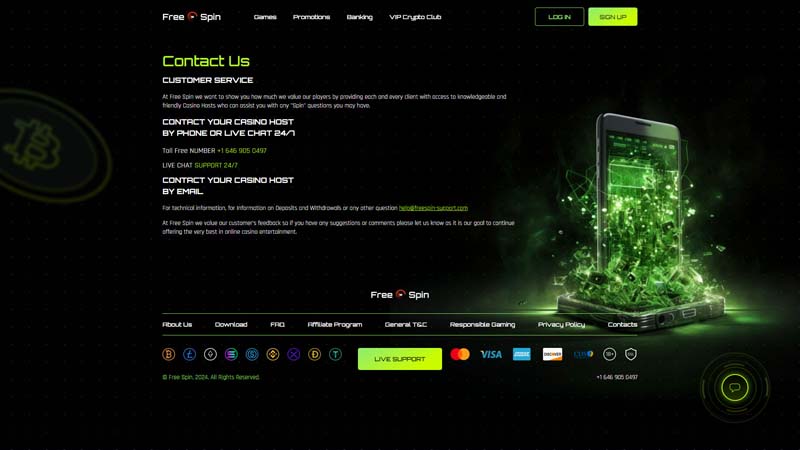 Thumbnail freespin-casino support