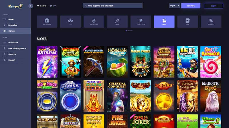 fruity-king-casino slots screenshot