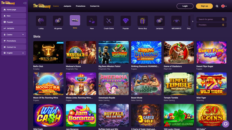 godbunny slots screenshot