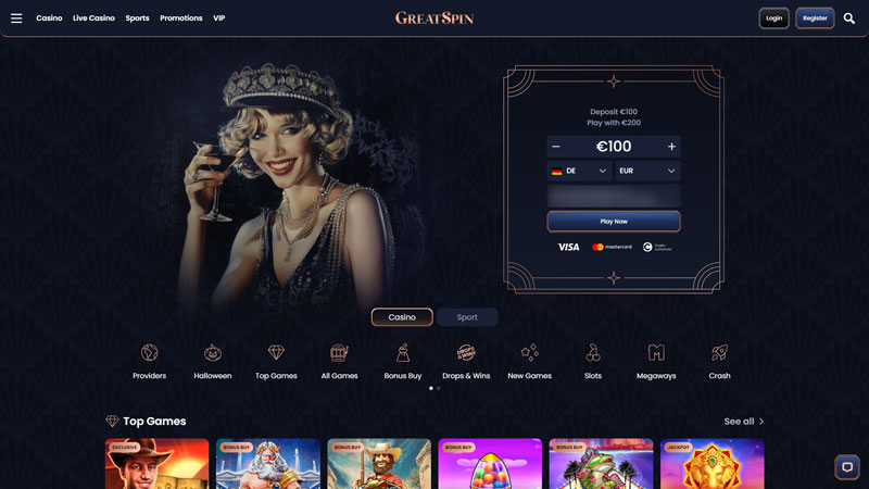 Thumbnail greatspin lobby