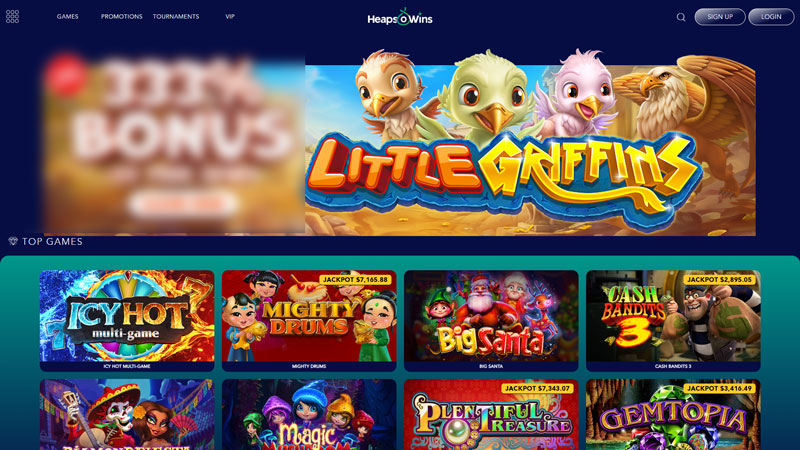 Thumbnail heaps-o-wins lobby