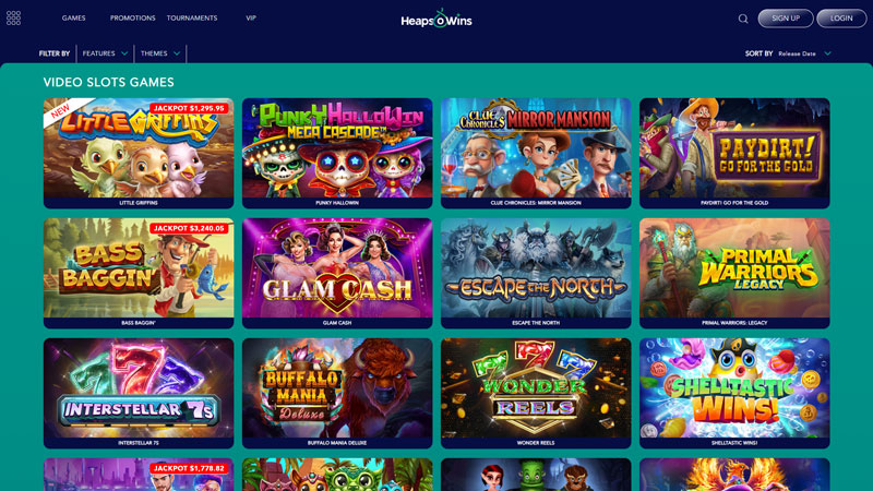 Thumbnail heaps-o-wins slots