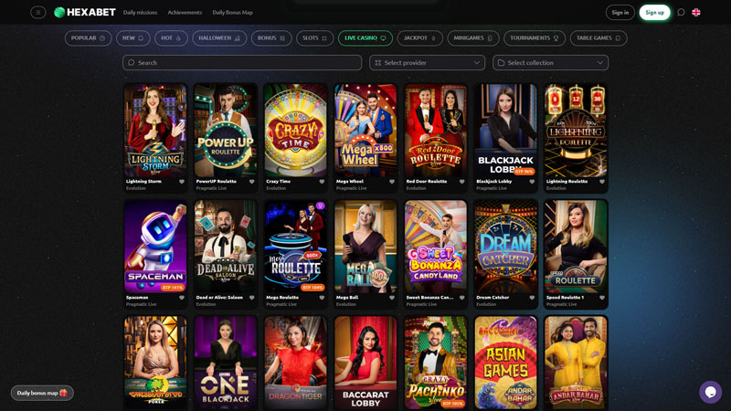 Thumbnail hexabet live