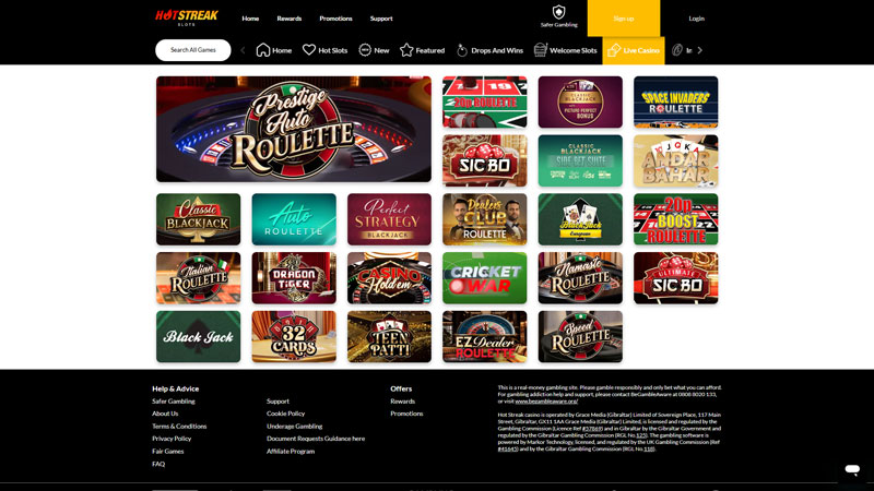 Thumbnail hot-streak live