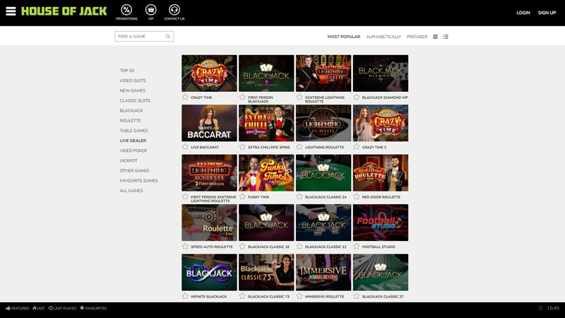 house-of-jack-casino live screenshot